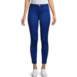 NWT Design Lab Lord and Taylor Blue Skinny Jeans